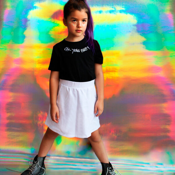 Camiseta Negra Oh yeah baby neutral