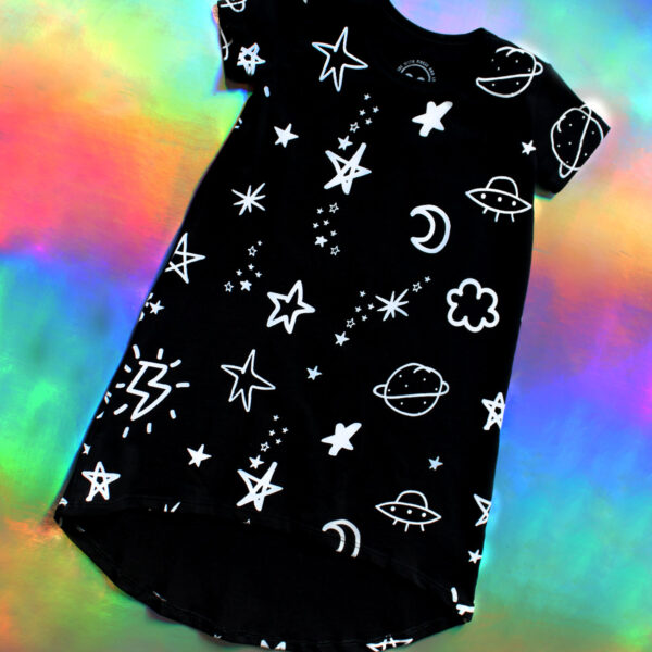 Vestido Cosmos Negro