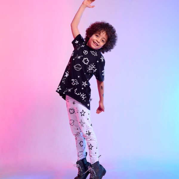 Leggings Cosmos Blanco