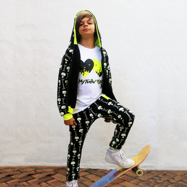 Camiseta My twin flame Blanca Brilla en la oscuridad