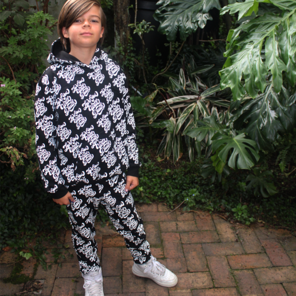 Buzo Logo Love you until death logo Negro